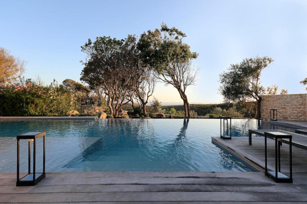 Les plus beaux hôtels avec piscines privées en Corse